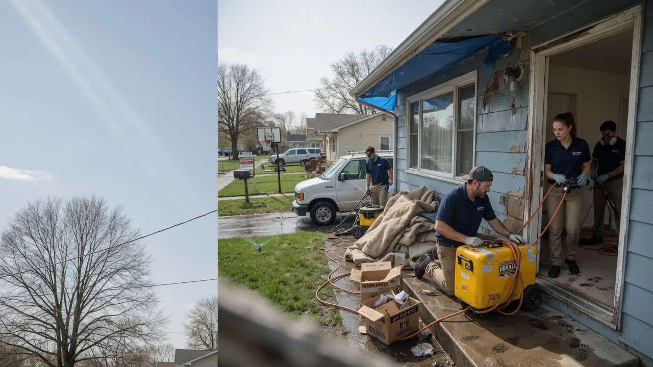 Basement Flood Cleanup in Simpsonville, KY near me
